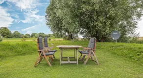 Idyllische kleine Reetdachkate mit Blick über die Felder - Kamin, Terrasse & Privatparkplatz - Image 4