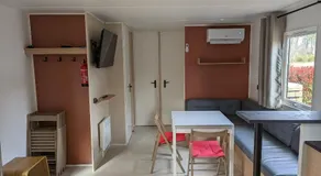 200m de la plage Bungalow LUXE de 44m2 Ménage et draps inclus Camping 5 Etoiles Mayotte Lac Biscarrosse Koyobalys - Image 2