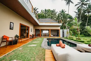 Joyluck Royal Private Villa Ubud Rice Field View - Image 3