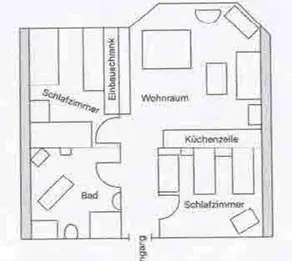 Gäste-und Ferienwohnung Magdeburg Alt-Olvenstedt, zwei Schlafzimmer, Treppenlift, ruhige Lage, Nähe Klinikum und Abfahrten A 2 und A 14 - Image 5