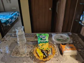 Premium 1bhk furnished flat 22nd floor with Fridge - Image 5