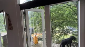 Idylisk primitiv hytte midt i skoven - Image 3