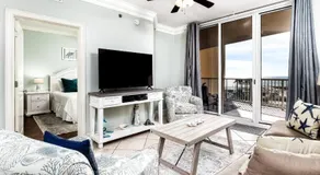 Gulf-view condo with beachfront access pool hot tub gym AC & washer&dryer - Image 2