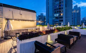 Jinglai Rooftop Garden Hotel Bund Jingan Temple Changshou Road Metro - Image 5