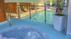 Modern lodge on golf course with spa facilities - Image 5