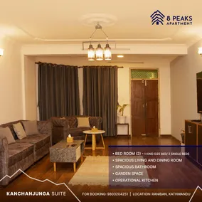 Eight peaks serviced apartments. 2BHK - Image 1