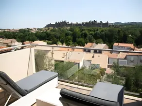 Les Suites du Saint Nazaire, vue panoramique sur la Cité Médiévale - Les Balcons de la Cité - Image 3