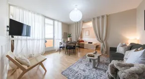 Appartement avec Rétroprojecteur, Babyboot avec belle vue et proche gare - Image 2