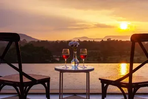 StayVista's Vine & Splash - Riverside villa with an infinity pool and indoor games - Image 2