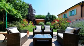 Wohnung mit Grill, Garten und privatem Pool - Image 5