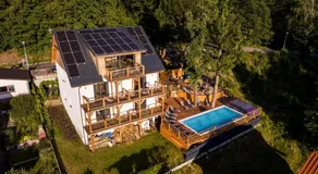 Apartamenty Larice podgrzewany basen, balia i sauna - Image 4