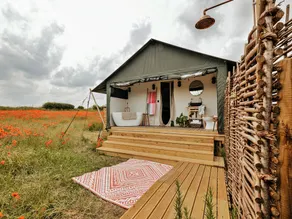 Safari Tent in Stiffkey Valley with Fire Pit - Image 4
