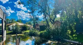 Tiny Water Villa on a Lake with shared camping bathroom - Image 5