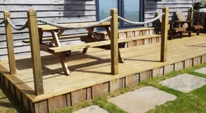 Allibella Shepherds Hut, Amazing Seaview, Private garden, Pet Friendly - Image 3