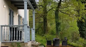 Villa mit Pool im Park Wachwitzgrund - Große Ferienwohnung in EG der Villa - Image 3