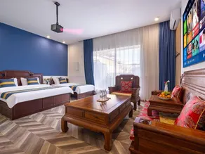 Floral Hotel · Beijing Sifangting Courtyard 26 hotel (Daxing Airport Zoo Store) - Image 4