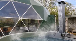 Star Gazing Dome 2 with Log Burner & Optional Hot tub - Image 3