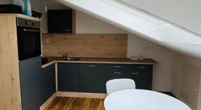 Charming Attic Retreat with Sloped Roof - Image 3