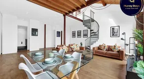 Large Industrial Style 2 Bedroom Apartment Short Term Rental & Flexible Renting Canary Wharf With Fr - Image 3