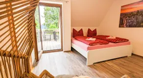 Urlaubsmagie - Ferienwohnung Bergsteigersuite - mit Balkon - Blick in die Sächsische Schweiz - B8 - Image 2