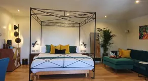 The Green Monkey Lux Suite at The Grumpy Schnauzer B&B Private Hot Tub, Gym, Breakfast, Stunning! - Image 2