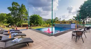 SaffronStays Vyom Farms - 2BR pool villa with orchards, bathtub, lawns & mountain sunrise views, elder-friendly stay - Image 5