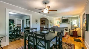 Roomy 5BR Bungalow with Backyard, Walk to Downtown - Image 3