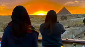 Seven Pyramids View Inn - Rooftop Breakfast - Image 2