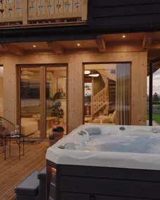 Lovelia - Luxury Mountain Chalet with Hot Tub - Image 5