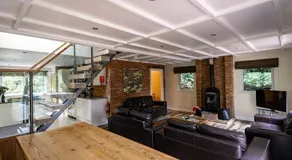 Ellastone, woodland lodge with hot tub for 8 - Image 4