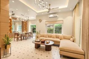 Varsha Greens 4-BHK Retreat with Pvt Pool, Lush Garden & Outdoor Patios - Image 5