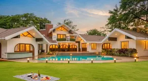 StayVista at Gulmohar Gardens with Gazebo, BBQ - Image 3