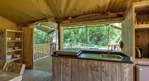 Glamping Tent in Tranquil Park - Image 4