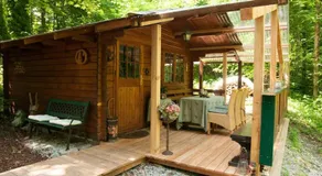 Penthouse-Suite Mountain View mit Waldhütte/Sauna/Netflix - Image 5