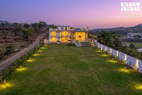 StayVista at Vayu Farm with BBQ, Bonfire & Lake View - Image 5