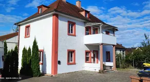 Große Monteurwohnung André bei Würzburg bis 6 Personen mit eigenen gratis Parklätzen und Grill und WLAN 3x Schlafzimmer - nur Einzelbetten - Image 3