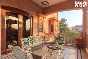 Sunset Escape by VEO, StayVista - Terrace & BBQ - Image 5