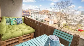 Bright Apartment with Balcony near Messe - Special BLUE TIGER Apartment, Basel, up to 4 guests - Image 4