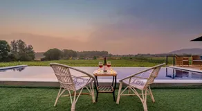 SaffronStays Onellaa, Nashik - infinity pool villa surrounded by a vineyard - Image 2