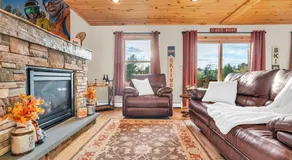 Private Chalet with Fireplace Hottub and Game Room - Image 2