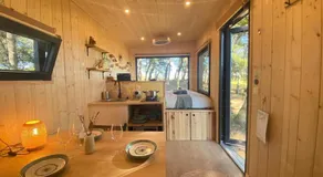 Lodge Grand Confort en Nature - Salle de bain italienne - 10 min A7 - Image 3