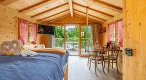 Tiny Water Villa on a Lake with shared camping bathroom - Image 2