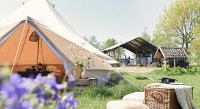 Smuk Bell Tent Glamping nabij het water in Friesland - Image 4
