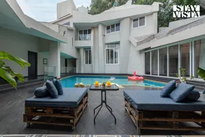 StayVista at Bayside Oasis with Outdoor Pool, WiFi - Image 3