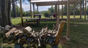 Cozy Forest Retreat Snug Glamping by the Fire Pit - Image 5