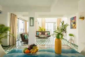 ElTesoro-Elegant2BHK Duplex Morjim, pool & Wi-Fi. - Image 2