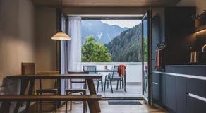 Appartement convivial et familial avec sauna, jardin et barbecue | Vue montagne - Image 5