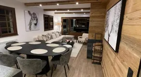 Appartement chaleureux à Megève - 80 m² avec jardin et cheminée. - Image 3