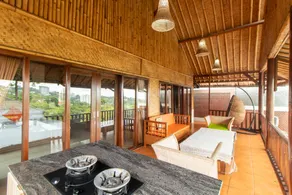 Family Only Pool & Mountain View Modern Bamboo Villa - De Reiz Ethnic Syariah - Image 2