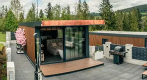 Góralski Harem Osada Glamp & Glass z Jacuzzi i Balią - Image 5